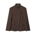 Tidalyf Women's 2026 New Autumn Office Blazers Chic Elegant Women Jackets Fashion Youth Travel Holiday Joker Streets Warm Coats.