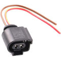2 Pin Waterproof Connector Wiring Harness Horn Plug Rear Hand Auto Sensor CAR Connector 1J0973722A 1717692.
