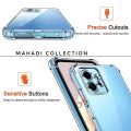 For Xiaomi Redmi Note 12 4G Global Silicone Airbag cover Shockproof Transparent Protective Clear Back Cover TPU Case .