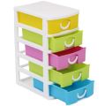 Mini Drawer Plastic Storage Box 5  Drawers Accessory Case. 
