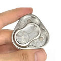 Triangle Magnetic Fidget Slider for Adults EDC Metal Finger Push Card Anti Stress Spinner Toy Autism Anxiety Relief Sensory Toys. 