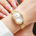 Fashion Oval Dial Women Watches Ultra-thin Strap Analog Quartz Wristwatch Girls Clock Reloj Mujer（Without Box）. 