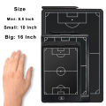 8.5/16-Inch LCD Electronic Football Coaching  Board Strategy Marker Board Soccer Coach Blackboard for Sports Training. 
