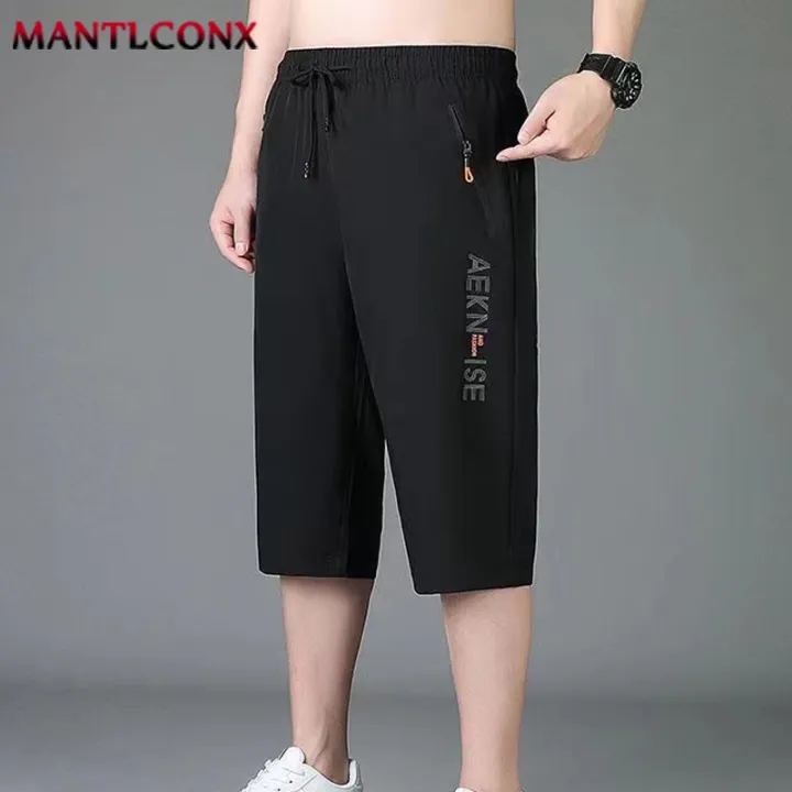 New%20Fashion%20Sports%20Shorts%20Men%20Breathable%20Quick%20Dry%20Men's%20Short%20Pants%20Men%20Breathable%20Elastic%20Waist%20Shorts%20Male%20Bottom%20Black%20XXXL%20-%20Image%202