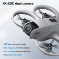 GT3 Mini HD Drone – 4K Dual Camera, Optical Flow, Obstacle Avoidance, Foldable Quadcopter, Long Range RC Drone. 