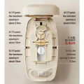 Multifunctional Pill Splitter with Storage Compartment 2/3/4 Parts Dustproof Pill Divider Storage Box Divide Organizer Crusher. 