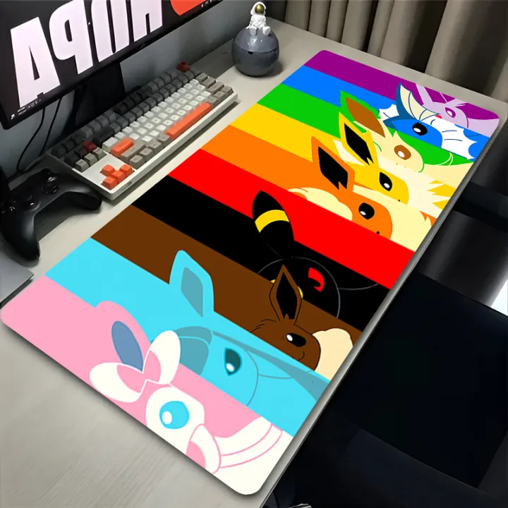 Japan%20Anime%20Mouse%20Pad%20PC%20Colorful%20Kawaii%20E-eevee%20Gamer%20Cabinet%20Mousepad%20XXL%20P-pokemon%20Keyboard%20Rug%20Laptop%20Gaming%20%20Desk%20Mat%20-%20Image%202
