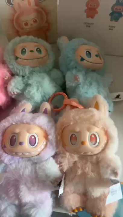 Baby Sleeping Toy PP Cotton Vinyl Pendant Doll Vinyl Face Collection Cola Plush Pendant Comfortable Fluffy 3.0 Stuffed Toy Home Decor