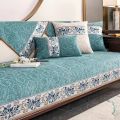 Geometry Jacquard Chenille Sofa Cover for All Seasons Living Room Non-slip Sofa Seat Cover Couch Slipcover, Sofa Towel.