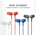 SONY MDR-EX250AP In-ear Headphones 3.5mm wired Stereo Headphones. 