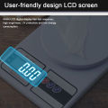 High-quality Digital Electronic Kitchen Scale LCD Display -10kg (19cmx25cmx 5cm). 