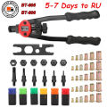 Hand Threaded Rivet Nuts Guns Riveter of Sleeve Nuts Rivnut Tool For Auto M3/M4/M5/M6/M8 Hand Riveter BT-606 Manual Rivet Tools. 