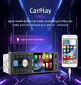 Car Radio Player 1Din 4 "CarPlay Android Auto Mirror Car Media Player Touch Screen Bluetooth TF AUX USB TypeC Charging FM60. 