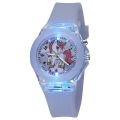 UTHAI C22 Kids's Watch For Cartoon Unicorn Watches Glow at Night Quartz DIGITAL CLOCK Silicone Band Cute Girls Primary School. 