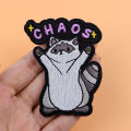 Cute Dog Animals Quotes Embroidered Patches for Clothing Jackets Cartoon Patch DIY Iron on Patches Applique Accessories Stickers.