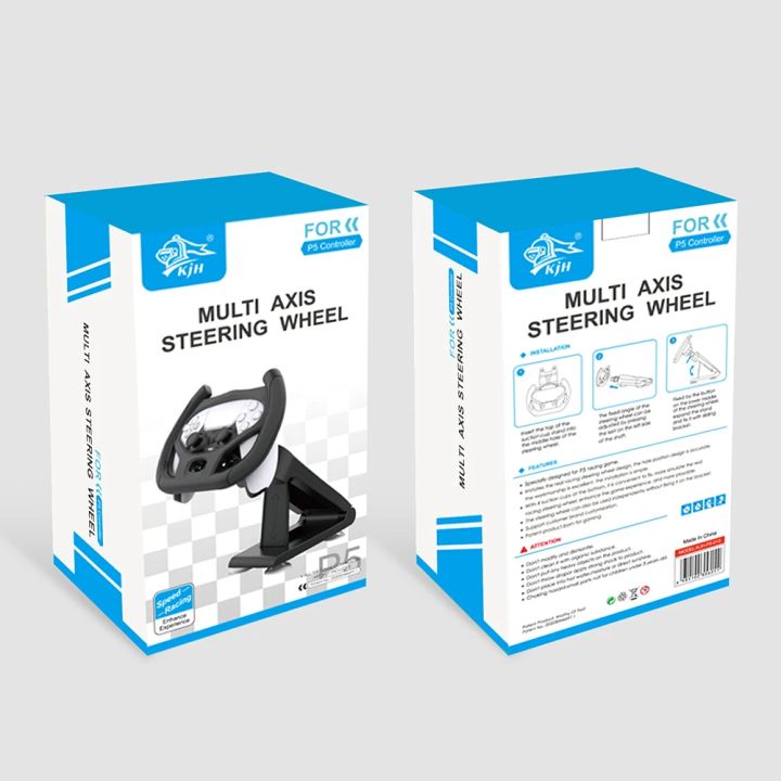 Racing Games Steering Wheel for Playstation 5 PS5 Gaming Controller Pro ...
