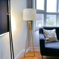 3 legs 5 feet floor lamp. 