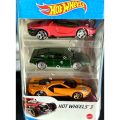 Hot Wheels Lamborghini Centenario Roadster Red Lotus Esprit S1 Ford GT Orange Pack of 3. 