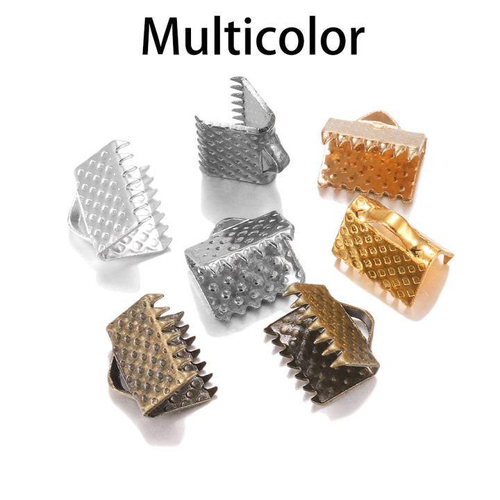 50pcs/lot%20%20Cove%20Clasps%20Cord%20End%20Caps%20String%20Ribbon%20Leather%20Clip%20Necklace%20Bracelet%20Connector%20for%20Jewelry%20Making%20Supplies%20-%20Image%208
