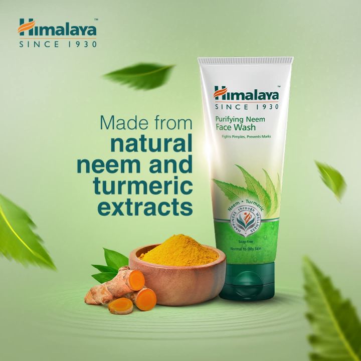 Himalaya Purifying Neem Face Wash 100 ml ( imported 100 % authentic product )