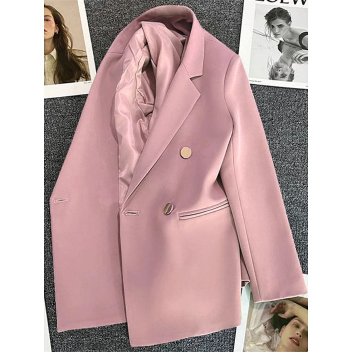 Women%20Suit%20Blazer%20Elegant%20Coat%202025%20Spring%20Autumn%20Fashion%20Korean%20Blazer%20Luxury%20Double%20Breasted%20Jacket%20Solid%20Ladies%20Tops%20Clothes%20-%20Image%206