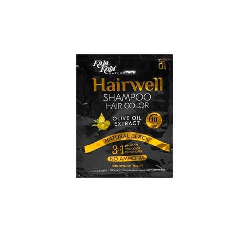 KALA KOLA HAIRWELL SHAMPOO HAIR COLOR.(Pack Of 3)