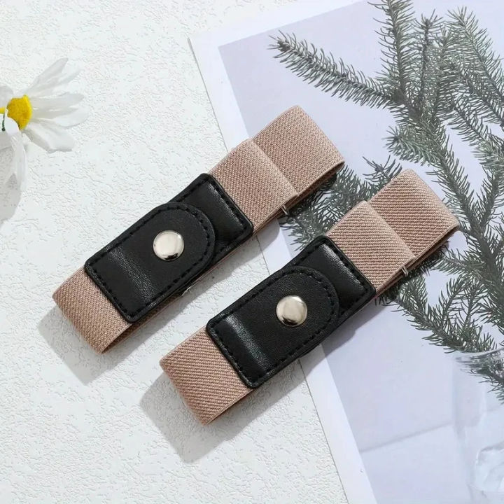 2pcs/set%20No%20Buckle%20Elastic%20Belt%20For%20Women%20Men%20Unisex%20Stretch%20Belt%20For%20Pants%20Jeans%20Casual%20Buckle%20Free%20Adjustable%20Invisible%20Belt%20-%20Image%207