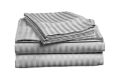 Egyptian Strips King Size Bedsheet With 2 Pillow Covers (90"x100"). 