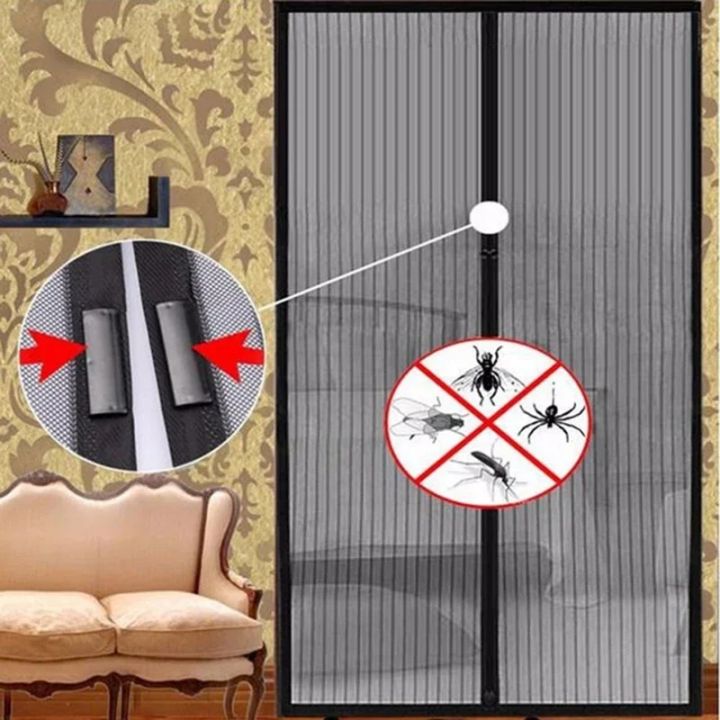 Magnetic%20Mosquito%20Net%20Door%2080/90/100%20Cms%20Window%20Curtains%20Automatic%20Closing%20Curtain%20Shades%20Screen%20Home%20Textile%20Garden%20-%20Image%202