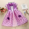 Children Princess Fancy Costume Girls New Rapunzel Anna Dress Kids Christmas Cosplay Belle Aurora Sofia Birthday Party Clothes. 