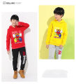 * Thai products * 2 PCs kids clothes hooded sweater + cute cartoon screen print long pants unisex k2142 = long + tku335. 