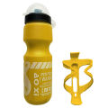 750ML Mountain Bike Bicycle Cycling Water Drink Bottle+Holder Cage Rack. 