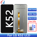 For LG K52 LCD For LG K42 K52 K62+ Q52 Display Digitizer Assembly For LG K52 Screen Touch Replacement. 