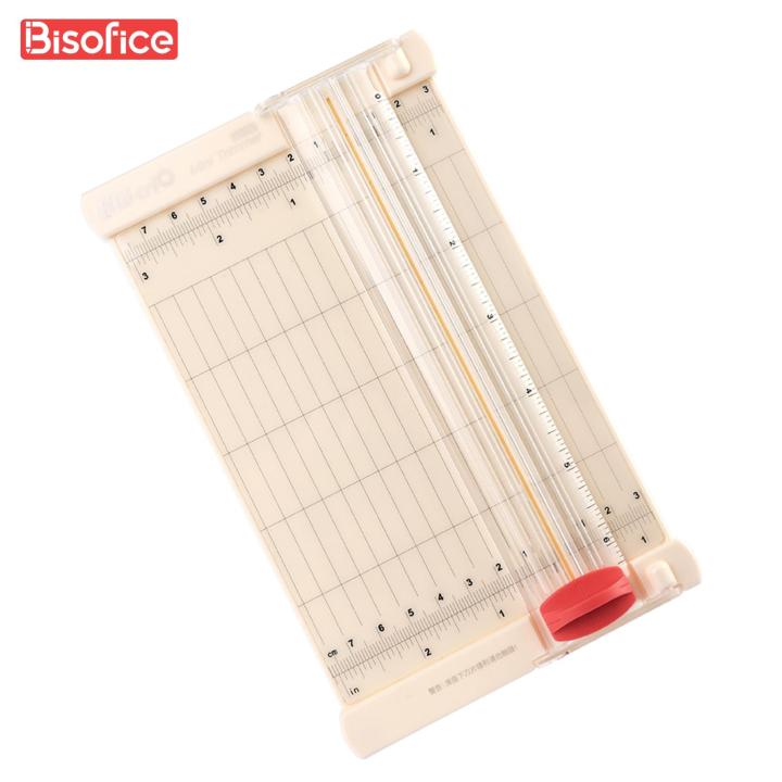 KW-trio Paper Cutter Craft Paper Trimmer 6.3 Inch Cutting Length with Straight Cutter Head Scale Design for Photos Pictures