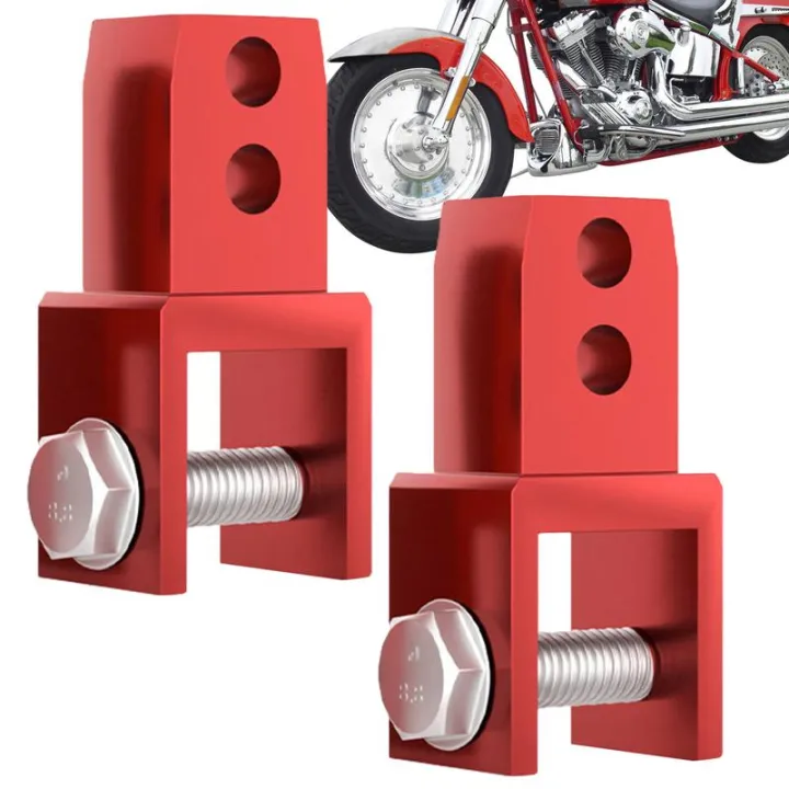 Motorcycle%20Rear%20Shock%20Extender%202pcs%20Motorcycle%20Front%20Shock%20Riser%20With%20Screw%20Front%20Shock%20Riser%20Height%20Extension%20Absorber%20Metal%20-%20Image%202