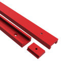 T30 Track 50cm Aluminium T-Slider T Slot Miter Track Jig - Woodworking Miter Gauge Guide Chute - Workbench/Saw Router Table Tool. 