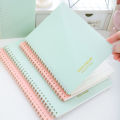 A5/B5 Multi color Soft Elastic Spiral Soft Coil Notebook 70 sheets, with an easy to tear inner page design. 
