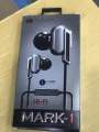 Audionic MARK 1 - Extra Bass High Performance - Wired Handsfree - Blue. 