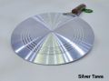 Silver Tawa 12" Inches Kitchen Cooking Utensil Flat Bottom Non-Stick Pan. 