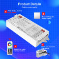 ZigBee 3.0 Pro+ 2in1 CCT Dimmer LED Strip Controller DC12-24V Max12A Hu*e Alexa Homey APP Control. 