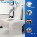Disposable Toilet Seat Cover Portable Travel Camping Hotel Bathroom Toilet Mat Pads Degradable Soluble Water Toilet Covers Paper. 