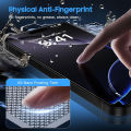 NNBILI 3Pack Oleophobic Coating Dust Free Easy Installation Matte Screen Protector For iPhone 16 14 13 12 15 17 18 Pro Max Glass.