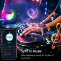 E27 220V Tuya Smart Bluetooth LED Bulb 9W 15W 18W RGB Lamp Smart Life APP Control Timer Function Dimmable Lampada Room Decor. 