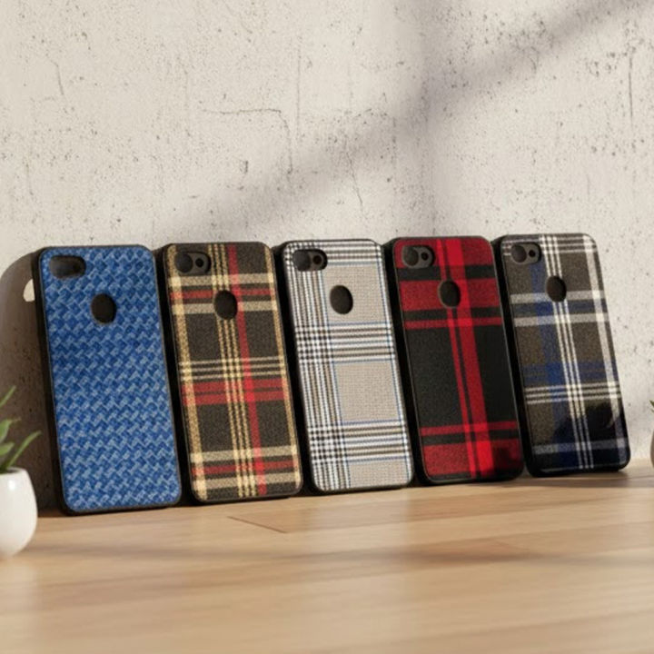 Oppo F7 Back Cover Multicolour Leather Case For Oppo F7