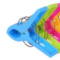 Beach Towel Clips Chair Clips Towel Holder,Plastic Clothes Pegs Hanging Clip Clamps, Yellow,blue,green,red. 