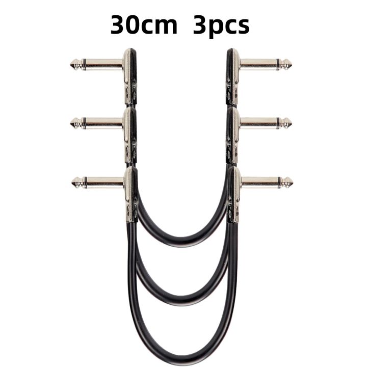 1/3/6PCS%20Electric%20Guitar%20Effect%20Pedal%20Patches%20Cable/6.35mm%20Flat%20Cord/Low%20Noise%20Shielded%20Cable/Pedal%20Board%20Cable(15/30/50CM)%20-%20Image%207