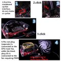 4Pin 10 Port PC Case Fan Hub PWM Controller SATA Power/Large 4P Splitter Motherboard Cooler Cooling Fan Cable. 