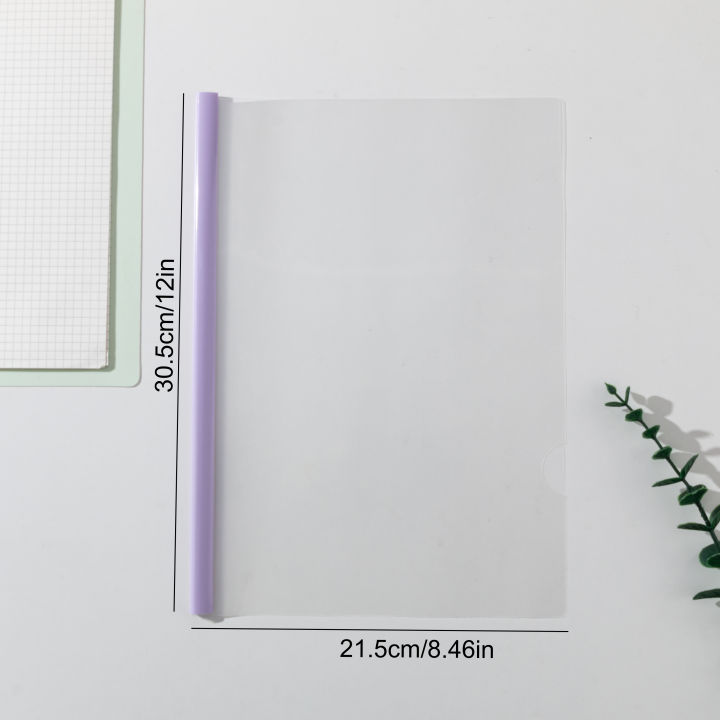 10-Pack%20Lever%20Clip%20A4%20Binder%20Transparent%20Thickened%20Folder%20Office%20Supplies%20A4%20Paper%20Storage%20Clip%20Loose-Leaf%20Colorful%20Water%20Drop%20Lever%20-%20Image%202