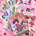 30 Sheets Millennium Memories Sticker Books Japenese Style Cute Cartoon DIY Material Decorative Stickers Die-cut Scrapbooking.