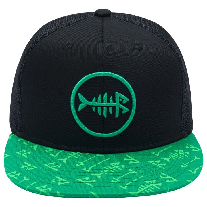 Bassdash%20Flat%20Brim%20Trucker%20Cap%20Adjustable%20Snapback%20Hat%20Mesh%20Back%20For%20Men%20Women%20Fishing%20Hunting%20-%20Image%202